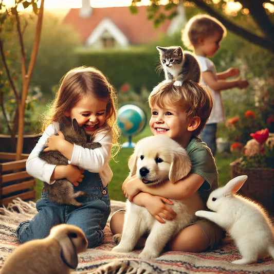 ANIMALI DOMESTICI E BAMBINI: Un Legame Speciale che Fa Bene alla Famiglia
