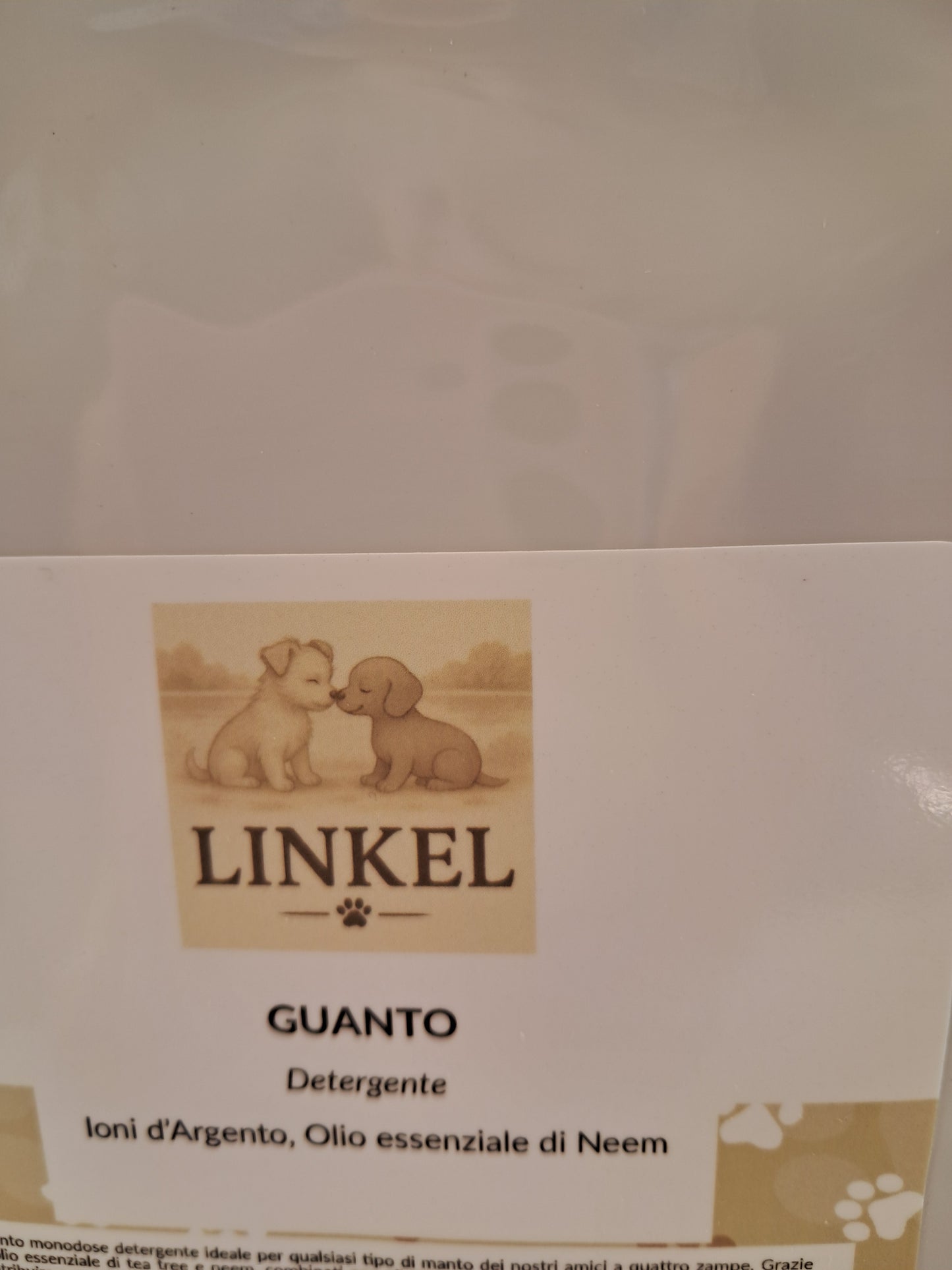 GUANTO MONODOSE DETERGENTE - NO RISCIACQUO