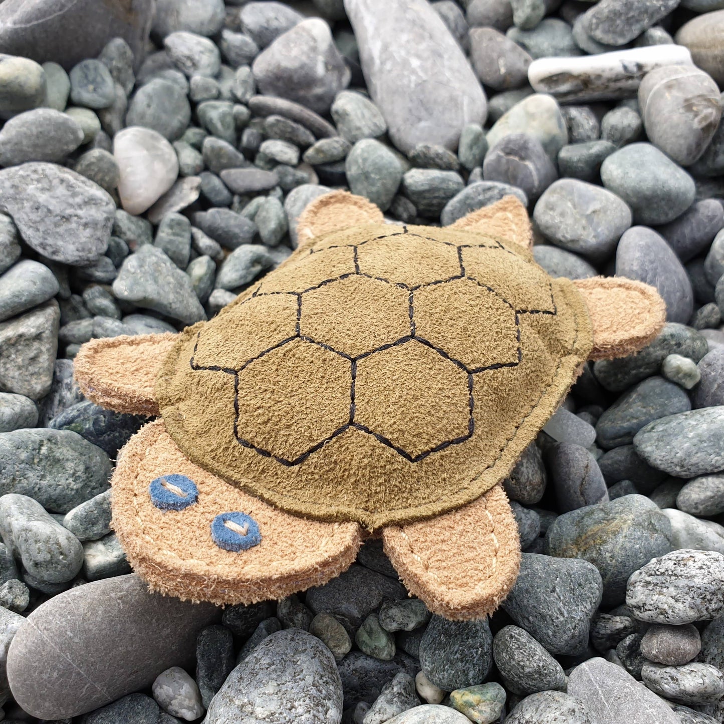 Gioco naturale per cani TARTARUGA IN CAMOSCIO
