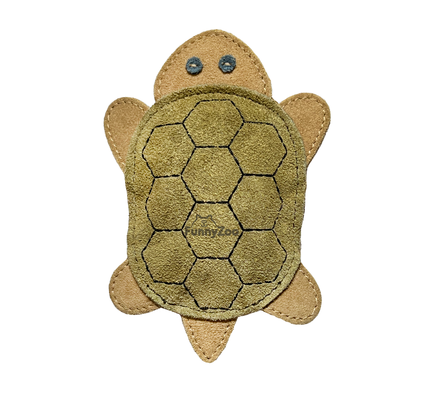 Gioco naturale per cani TARTARUGA IN CAMOSCIO