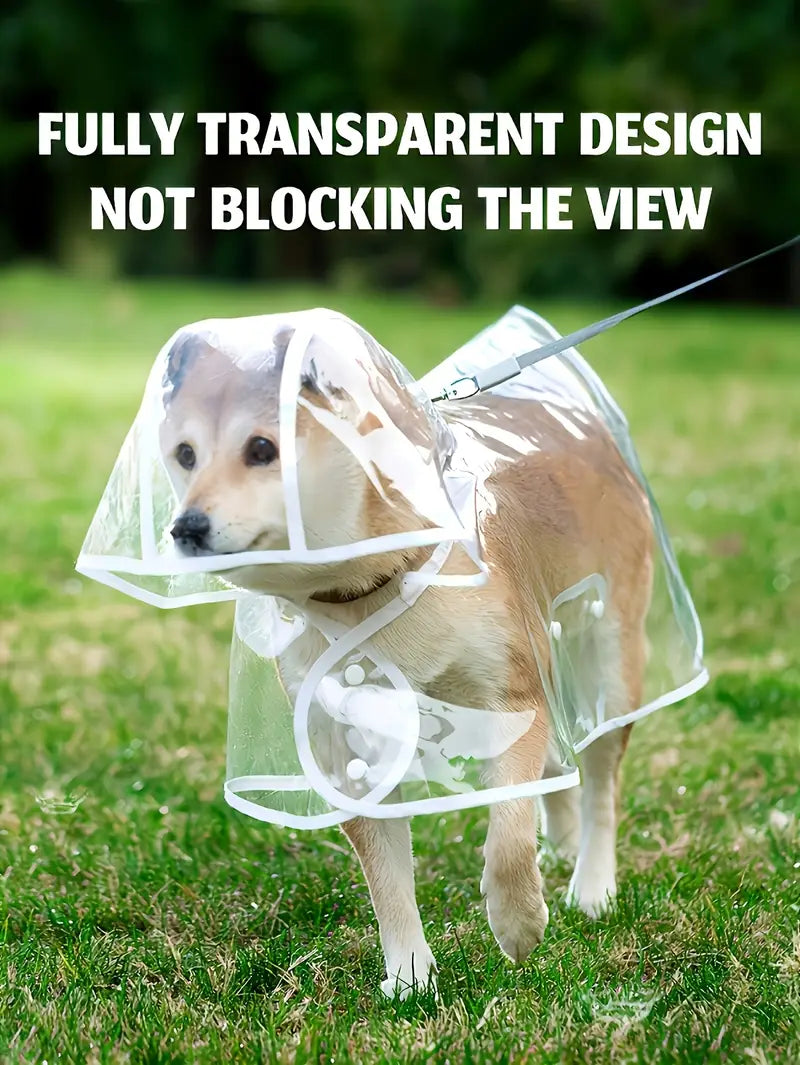 IMPERMEABILE TRASPARENTE CANI