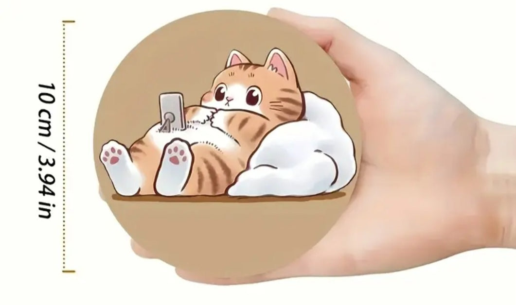 SOTTOBICCHIERI gatti STILE1
