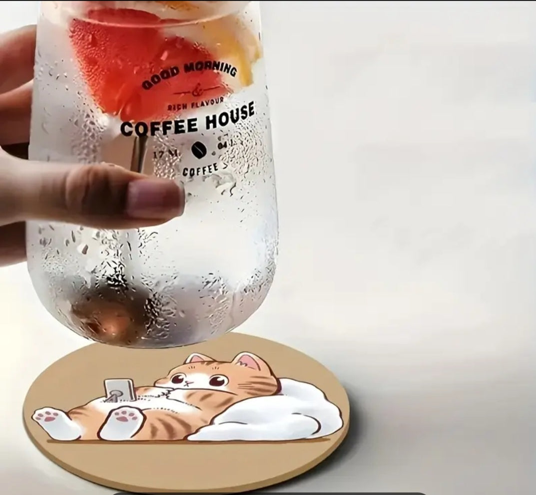 SOTTOBICCHIERI gatti STILE1