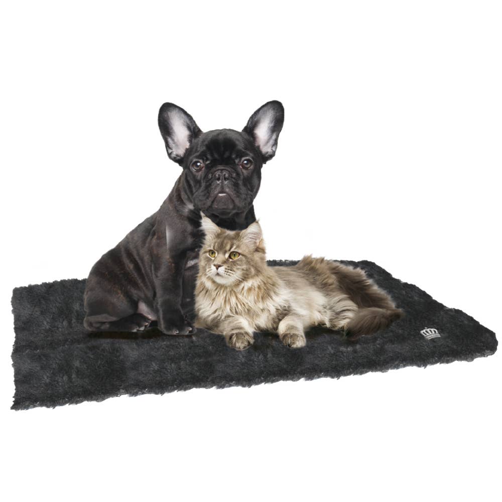 Tappetino autoriscaldante cani - Furry nero -