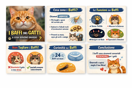 A cosa servono i baffi dei gatti?