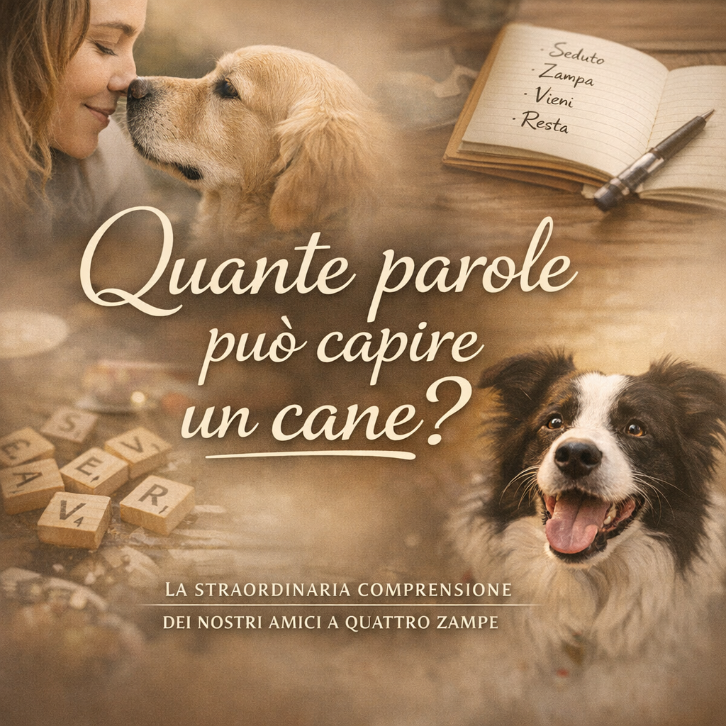 QUANTE PAROLE PUÒ CAPIRE UN CANE