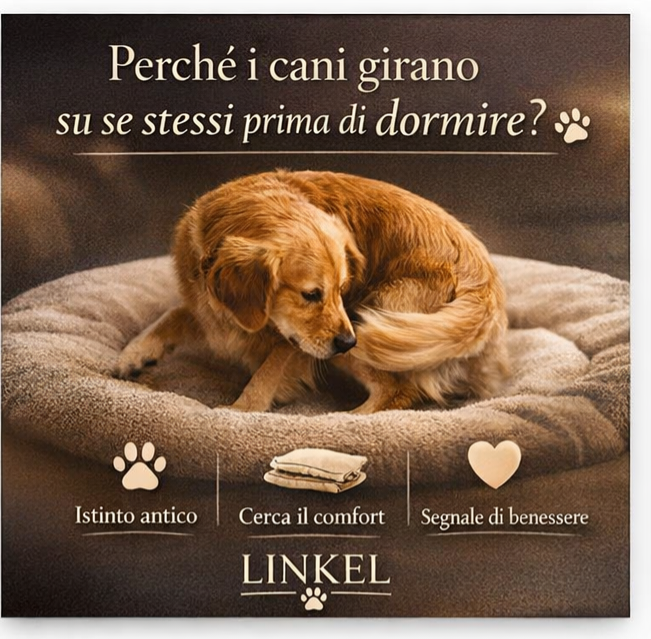 Perché i cani girano su se stessi prima di dormire?