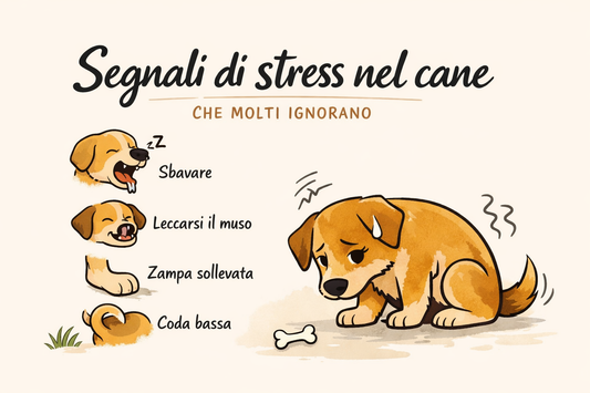 Segnali di stress nel cane: imparare a riconoscerli