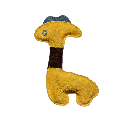 Gioco naturale per cani GIRAFFA IN CAMOSCIO