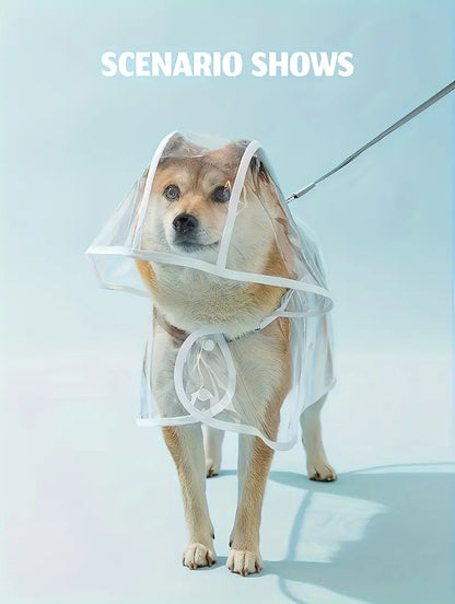 IMPERMEABILE TRASPARENTE CANI