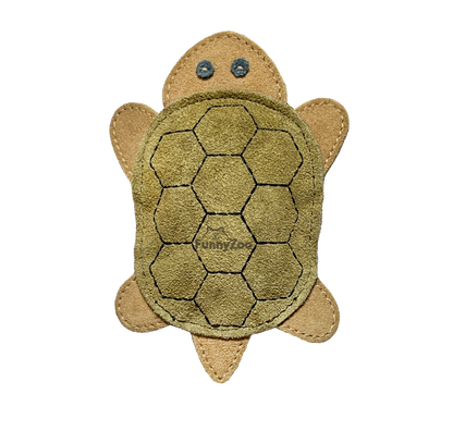 Gioco naturale per cani TARTARUGA IN CAMOSCIO